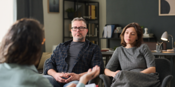 A mediator mediates between a couple.