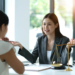 A mom seeks legal counsel during a divorce process.
