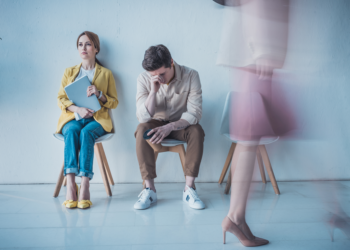 A couple feels gloomy over the prospects of an imminent divorce.