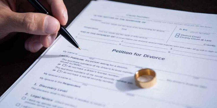 divorce papers